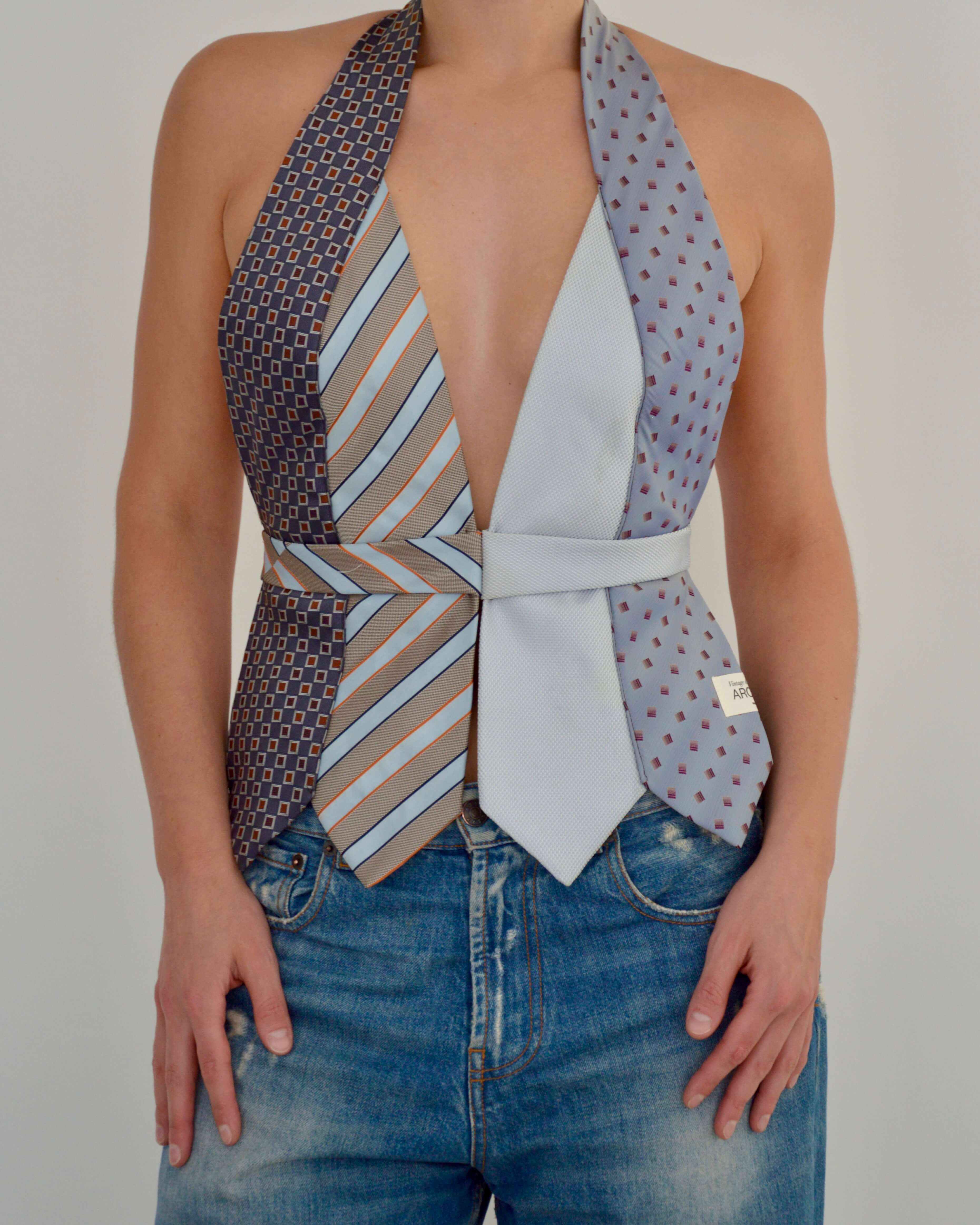 Tie Top & Flower Choker - nº 76 (M)