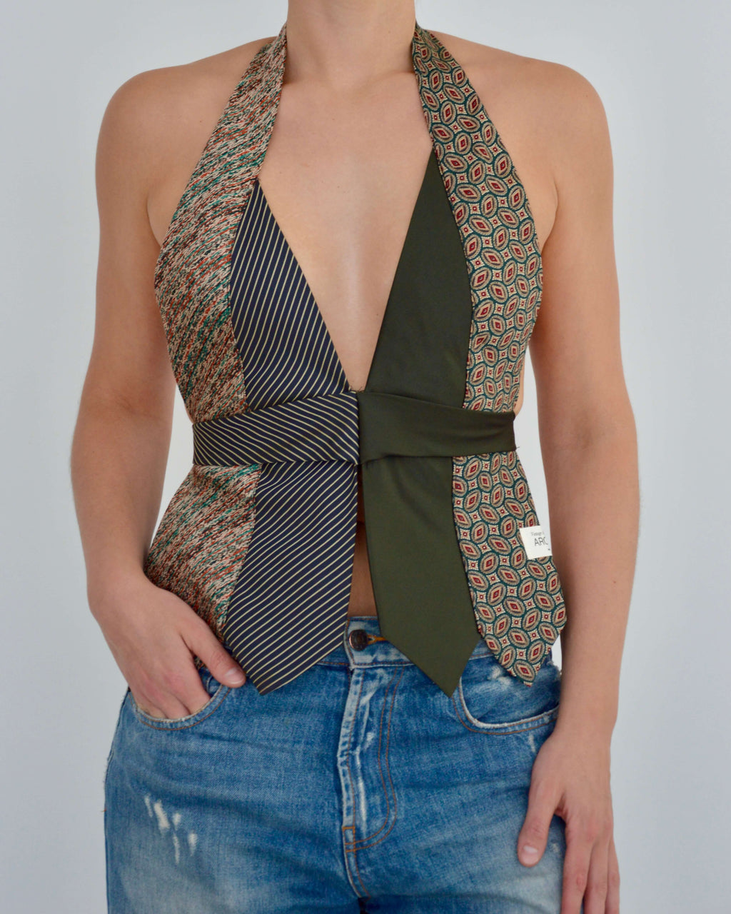 Tie Top & Flower Choker - nº 77 (M)