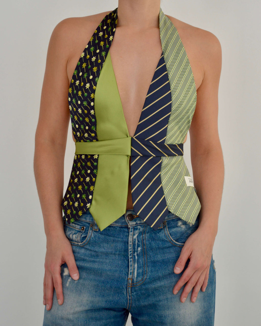 Tie Top & Flower Choker - nº 79 (M)