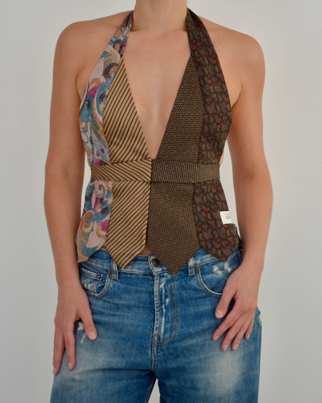 Tie Top & Flower Choker - nº 80 (M)