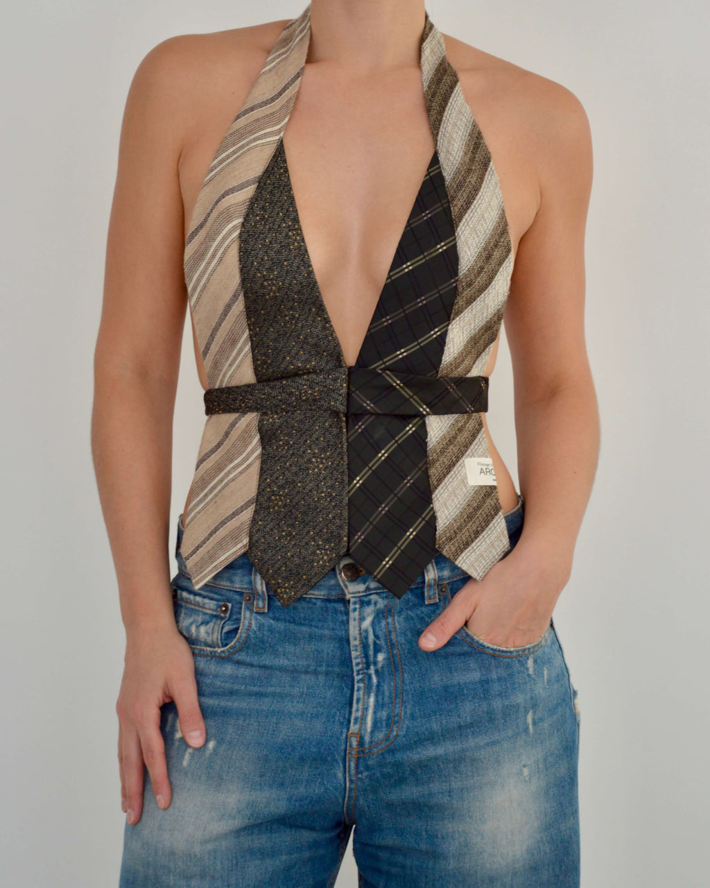 Tie Top & Flower Choker - nº 81 (XS)