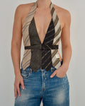 Tie Top & Flower Choker - nº 81 (XS)
