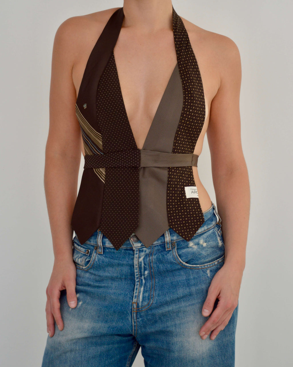 Tie Top & Flower Choker - nº 82 (S)