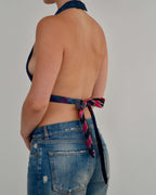 Tie Top & Flower Choker - nº 84 (S)
