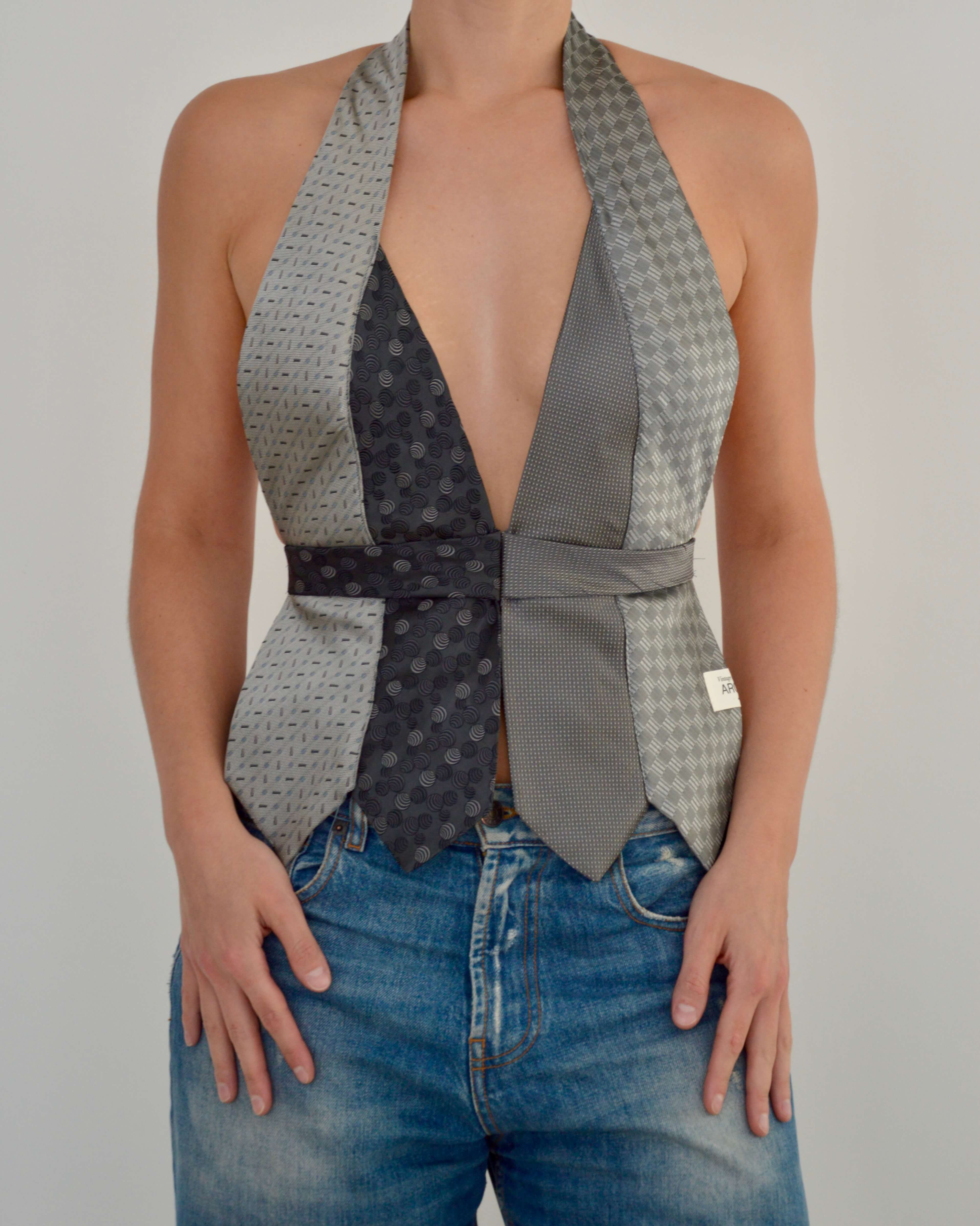 Tie Top & Flower Choker - nº 86 (M)