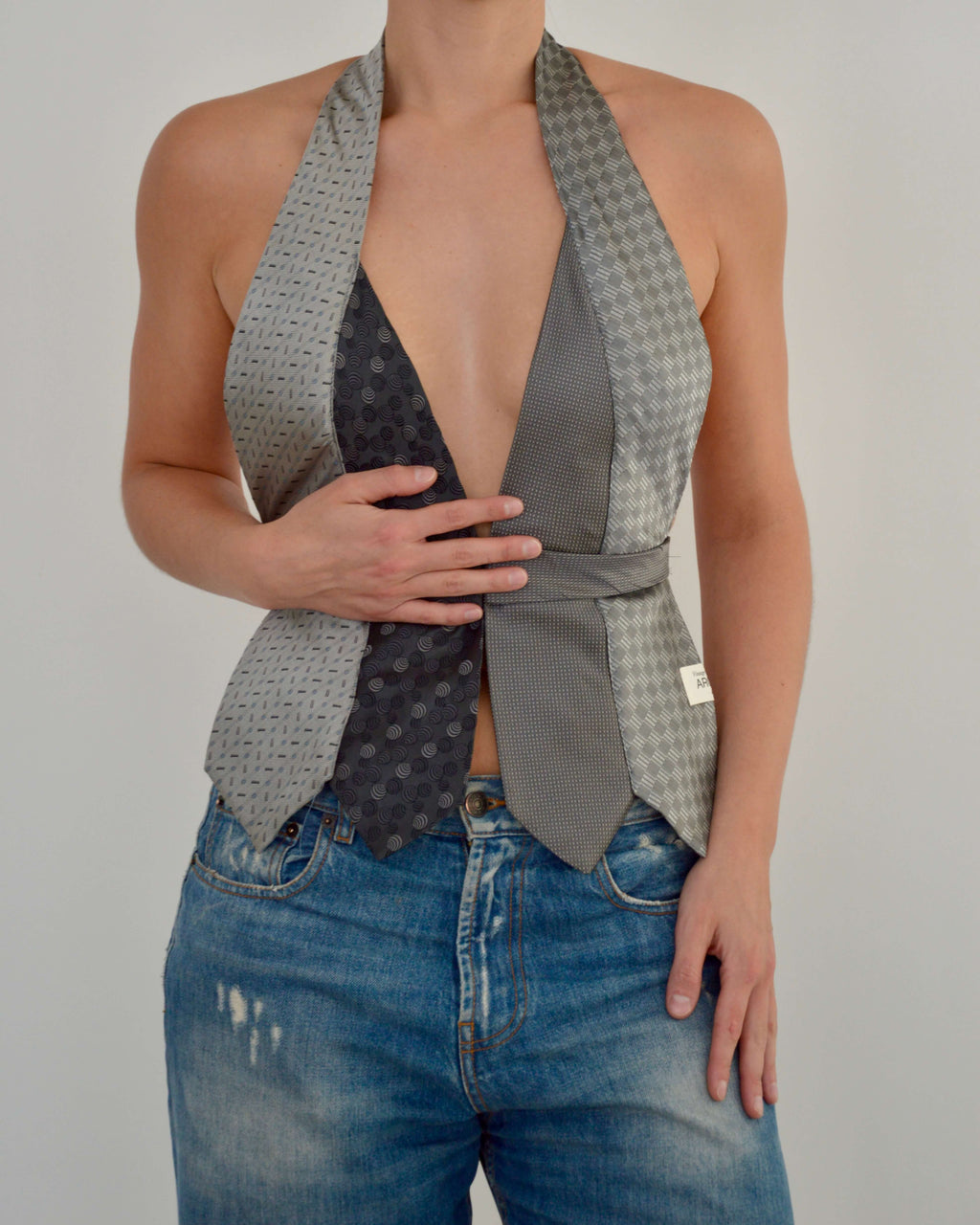 Tie Top & Flower Choker - nº 86 (M)