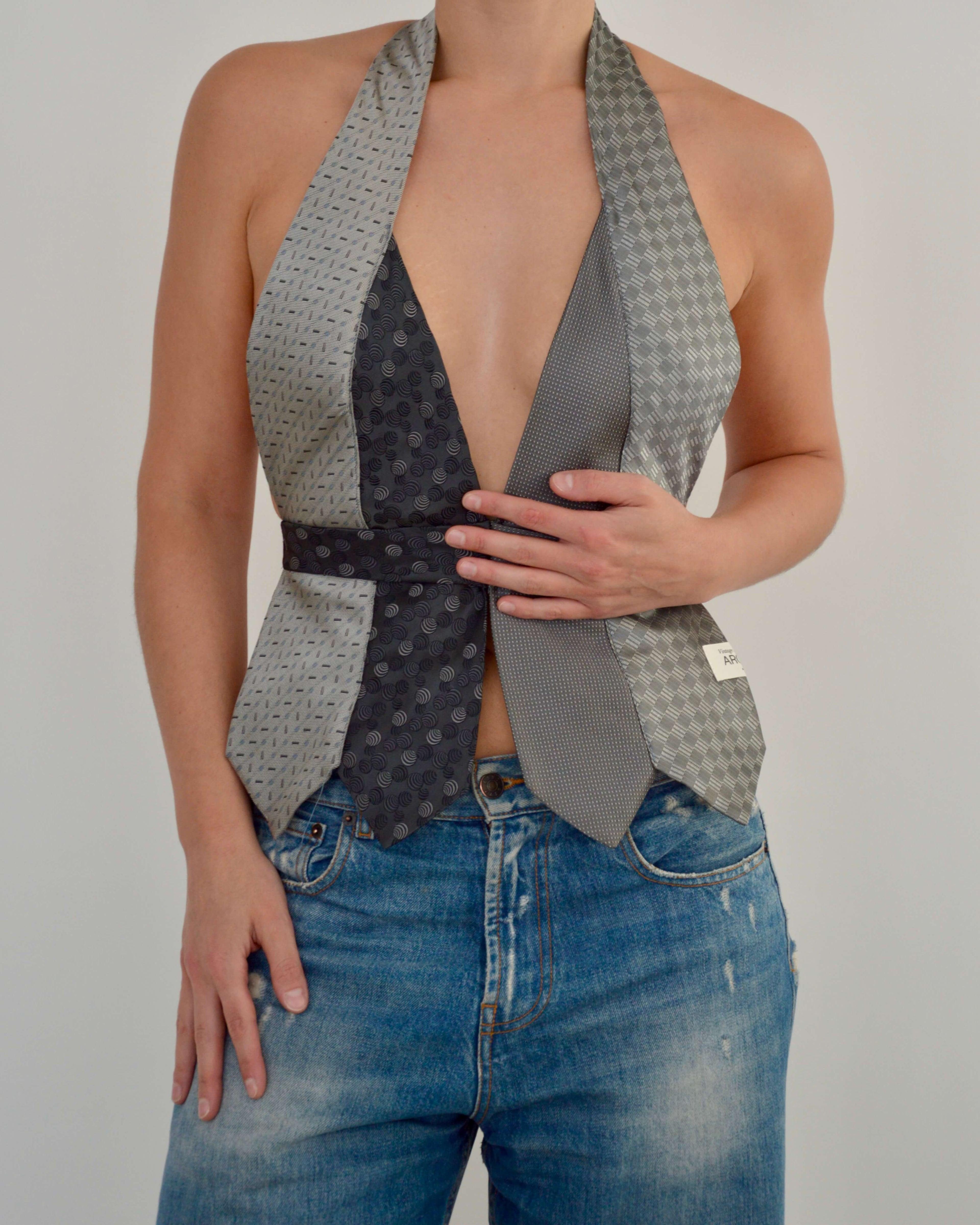 Tie Top & Flower Choker - nº 86 (M)