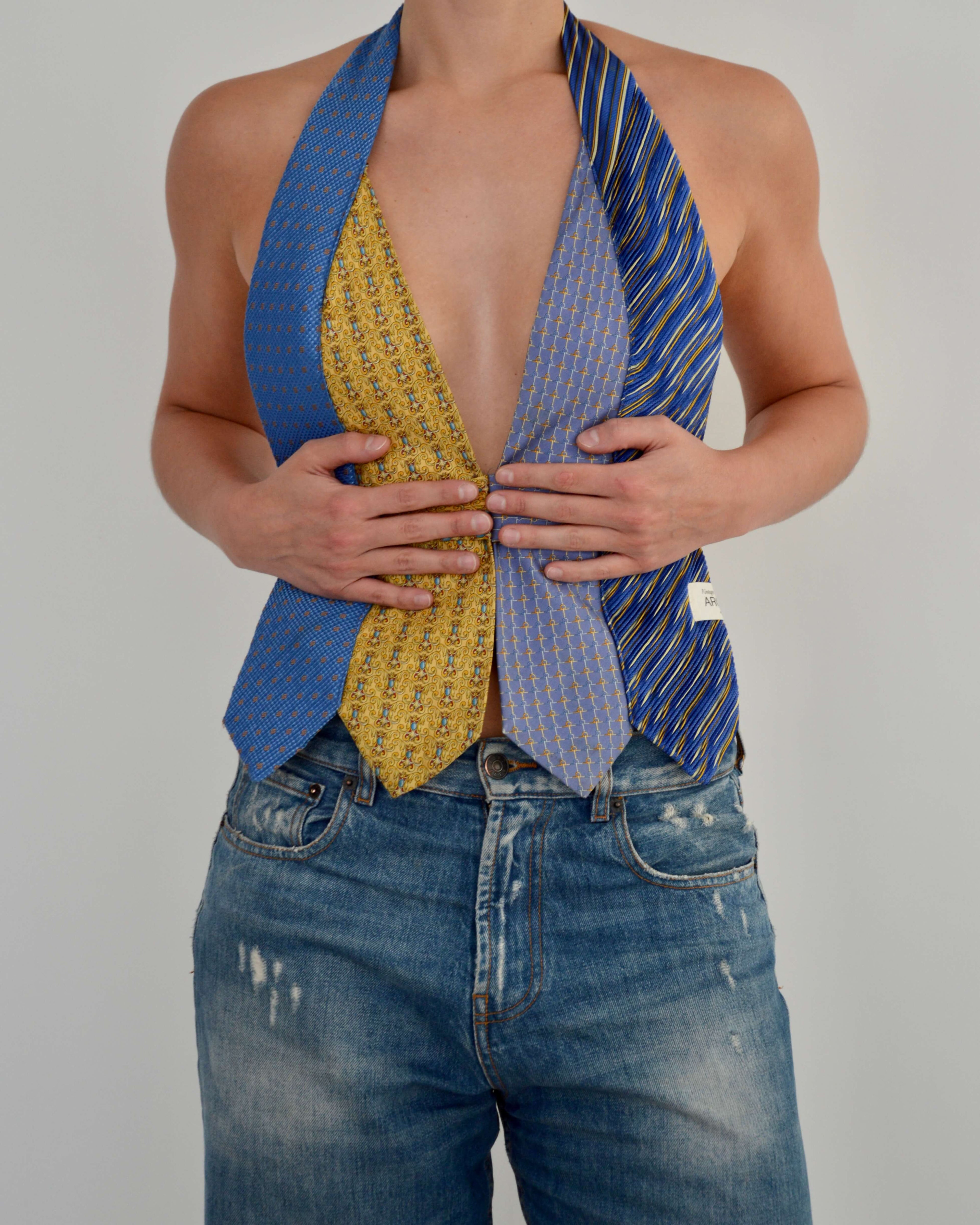 Tie Top & Flower Choker - nº 87 (M)