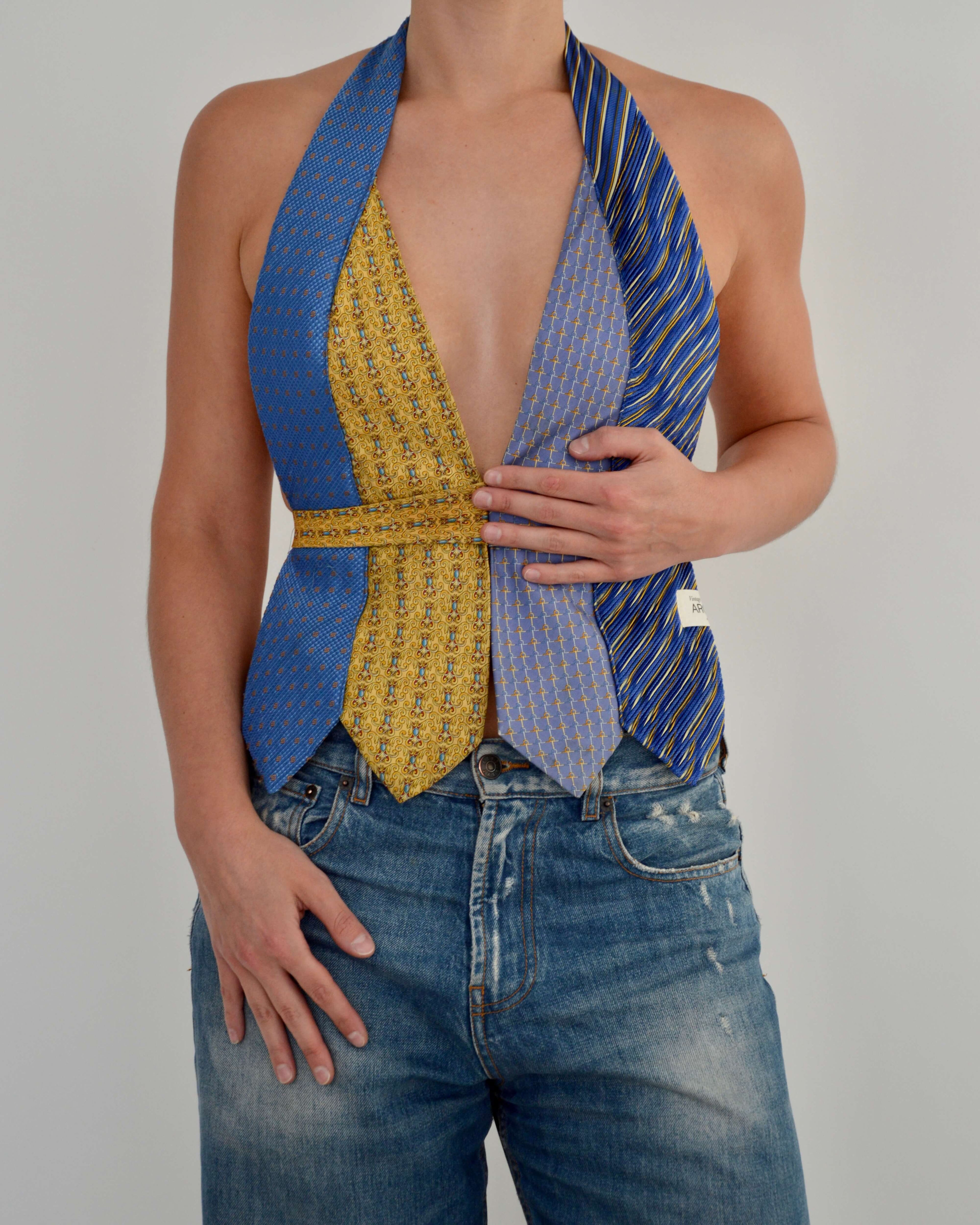 Tie Top & Flower Choker - nº 87 (M)