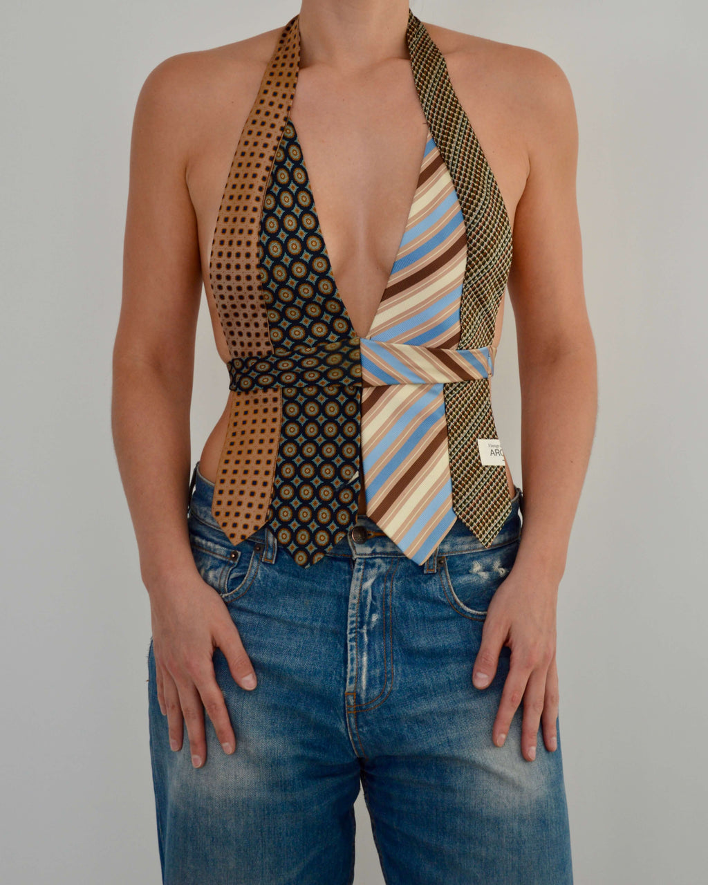 Tie Top & Flower Choker - nº 88 (S)