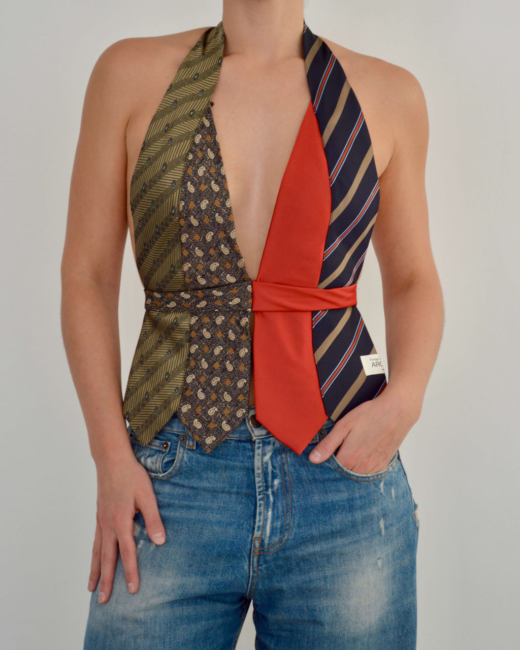 Tie Top & Flower Choker - nº 90 (S)