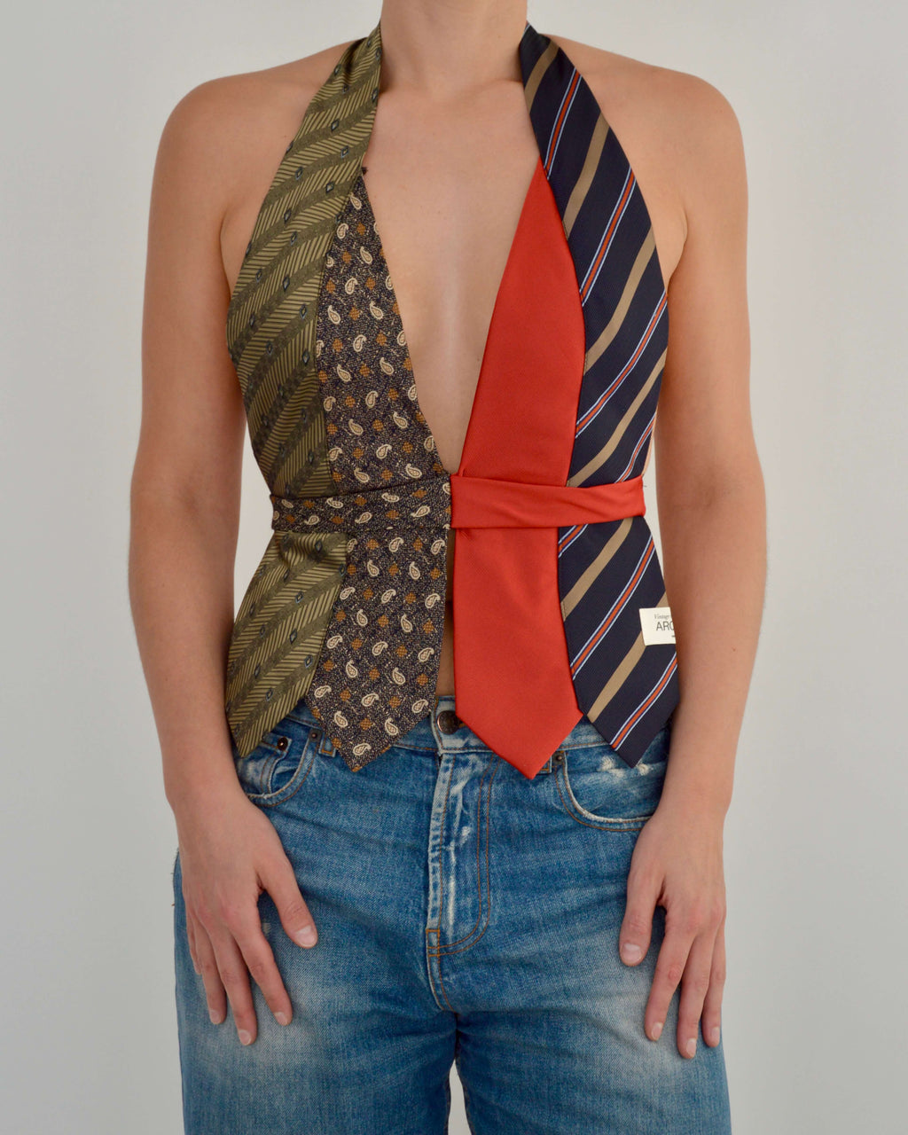 Tie Top & Flower Choker - nº 90 (S)