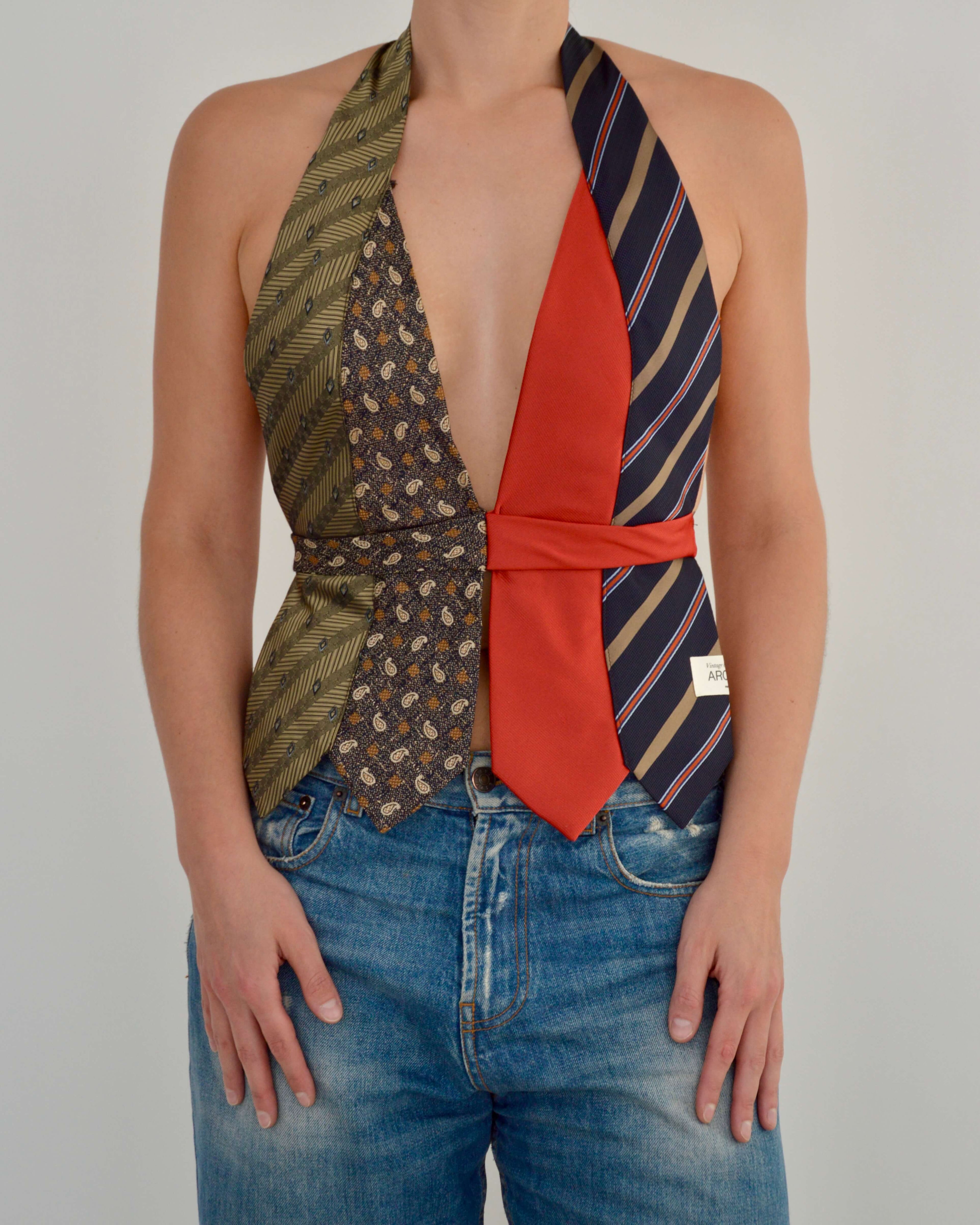 Tie Top & Flower Choker - nº 90 (M)