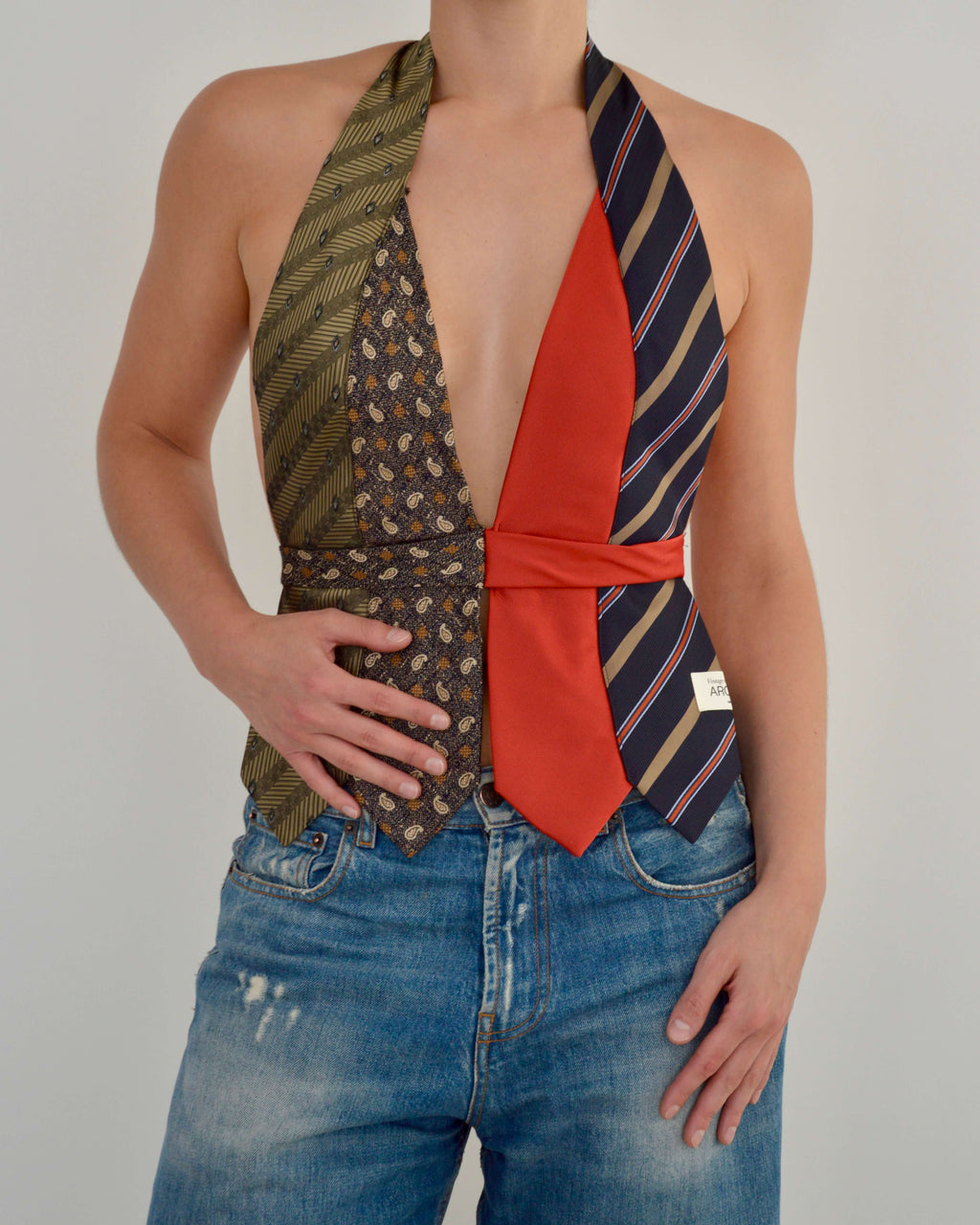 Tie Top & Flower Choker - nº 90 (S)