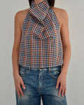 Halter Blouse - Gingham Perfection (S)