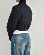 Vegan Tied-up Blazer - Navy (M)