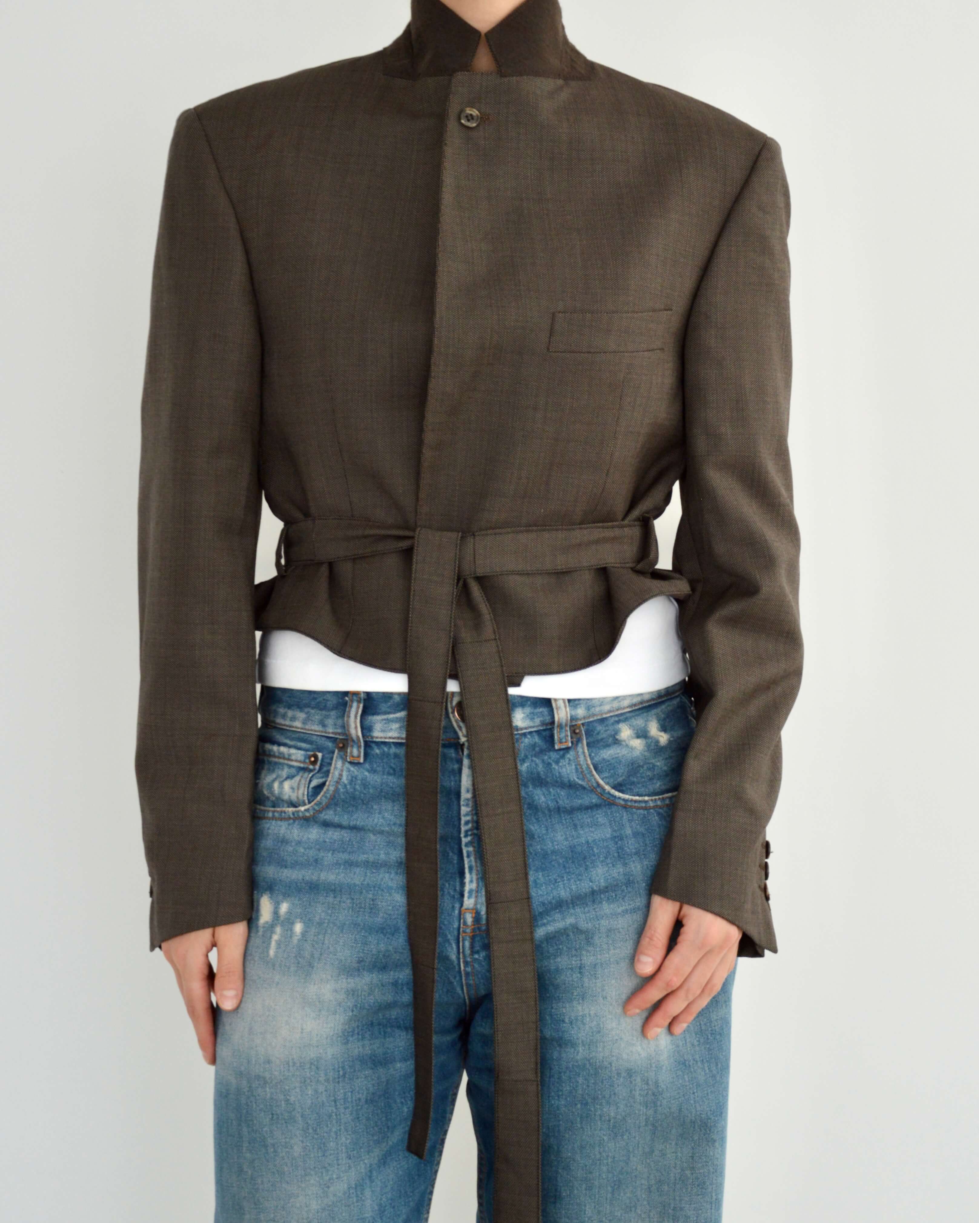 Tied-up Blazer - Perfect Brown (S)