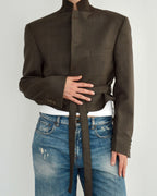 Tied-up Blazer - Perfect Brown (S)
