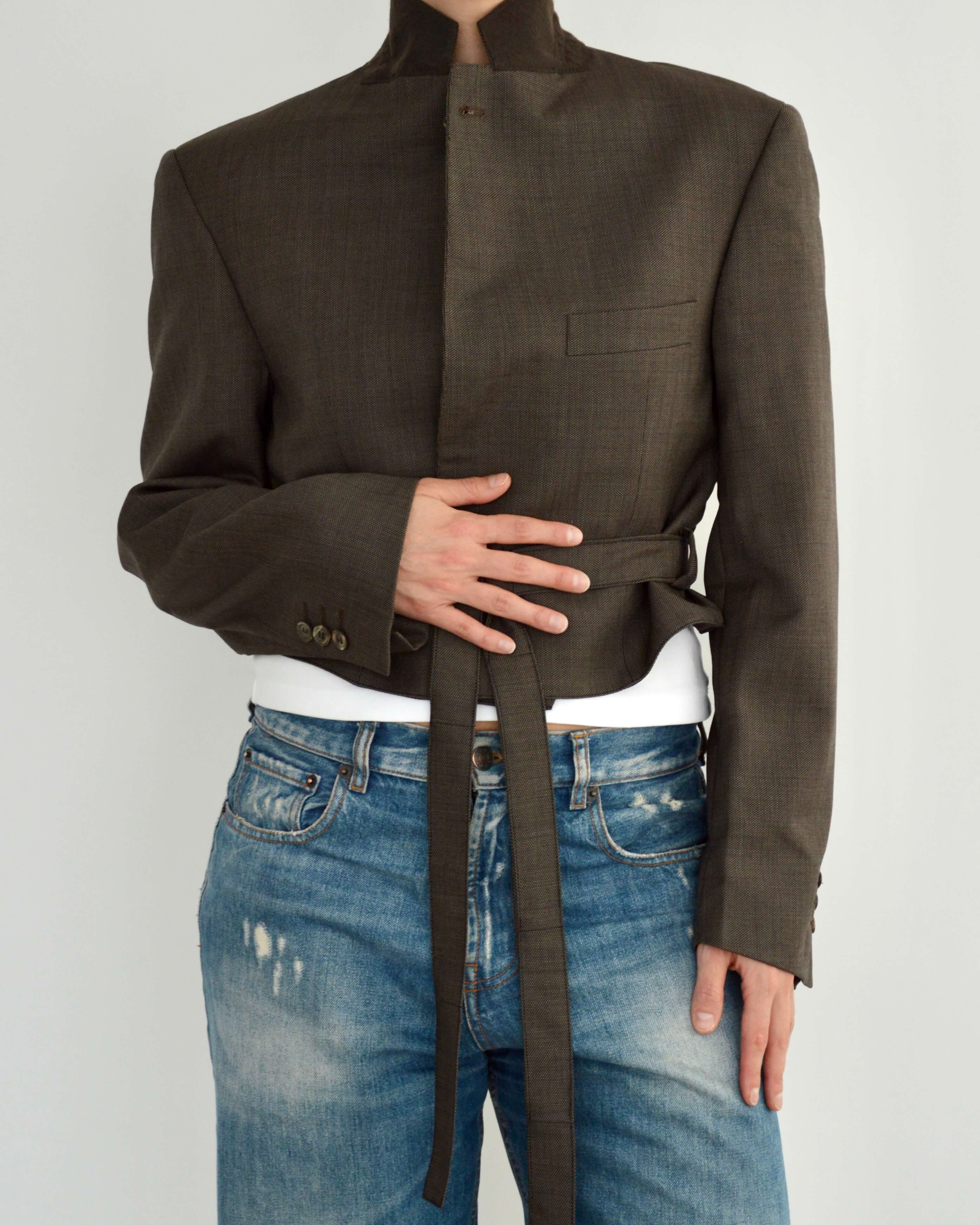 Tied-up Blazer - Perfect Brown (S)