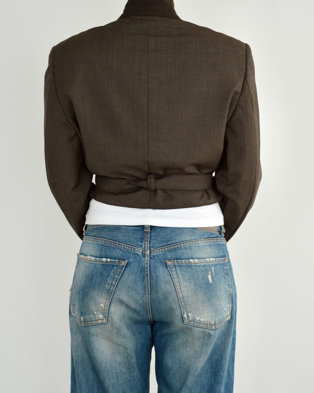 Tied-up Blazer - Perfect Brown (S)