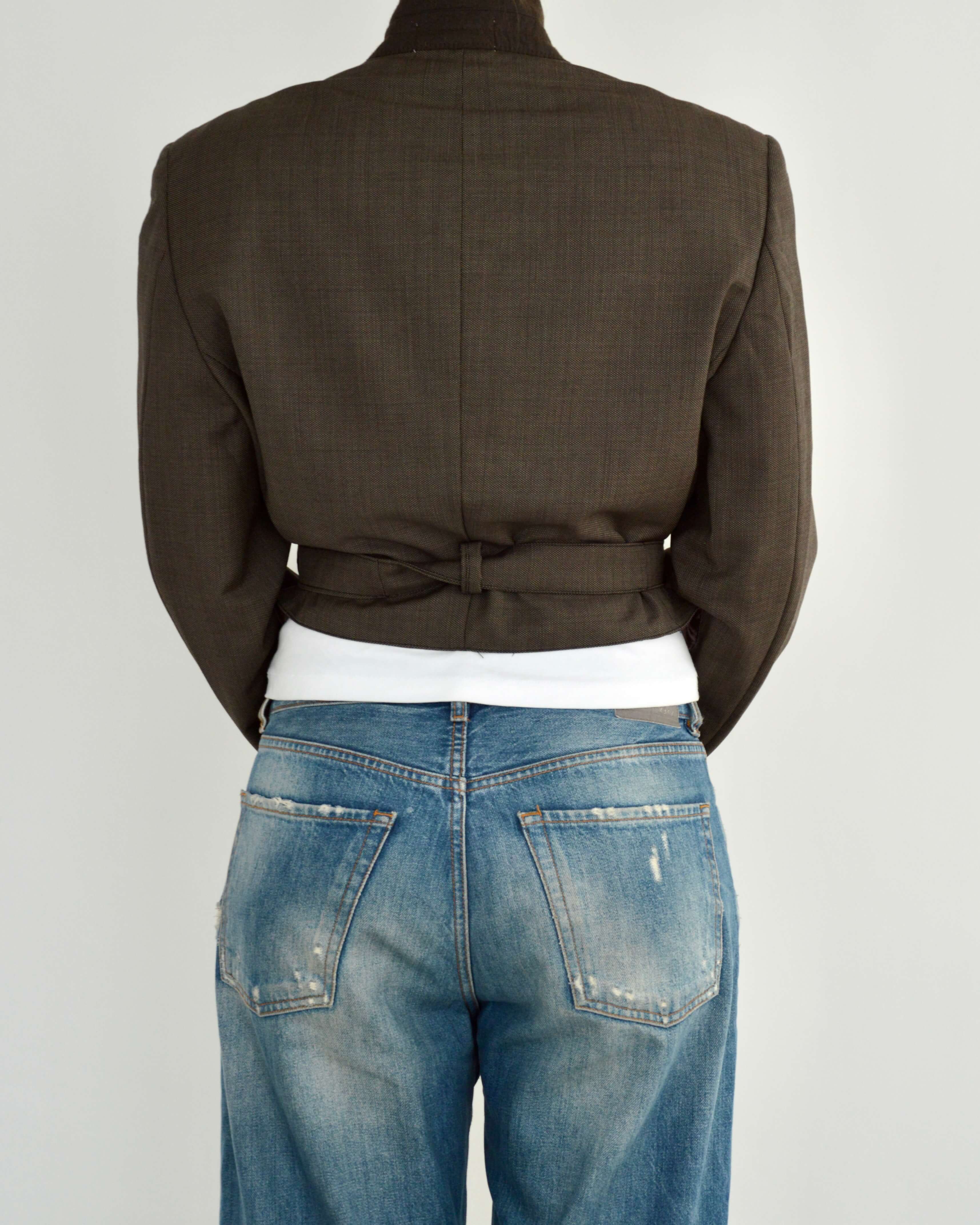 Tied-up Blazer - Perfect Brown (S)