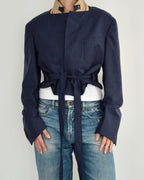 Tied-up Blazer - Soft Blue (L)