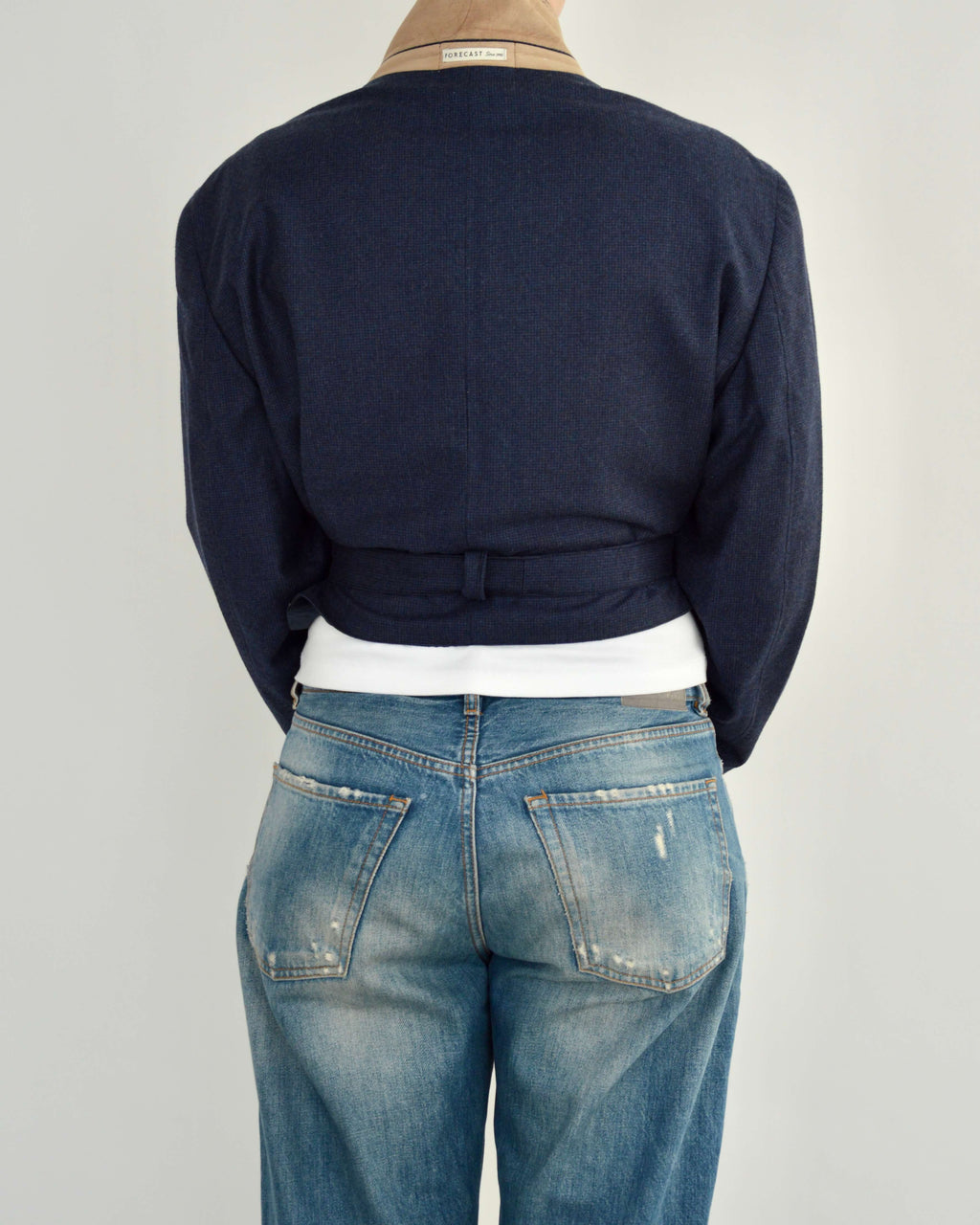 Tied-up Blazer - Soft Blue (L)