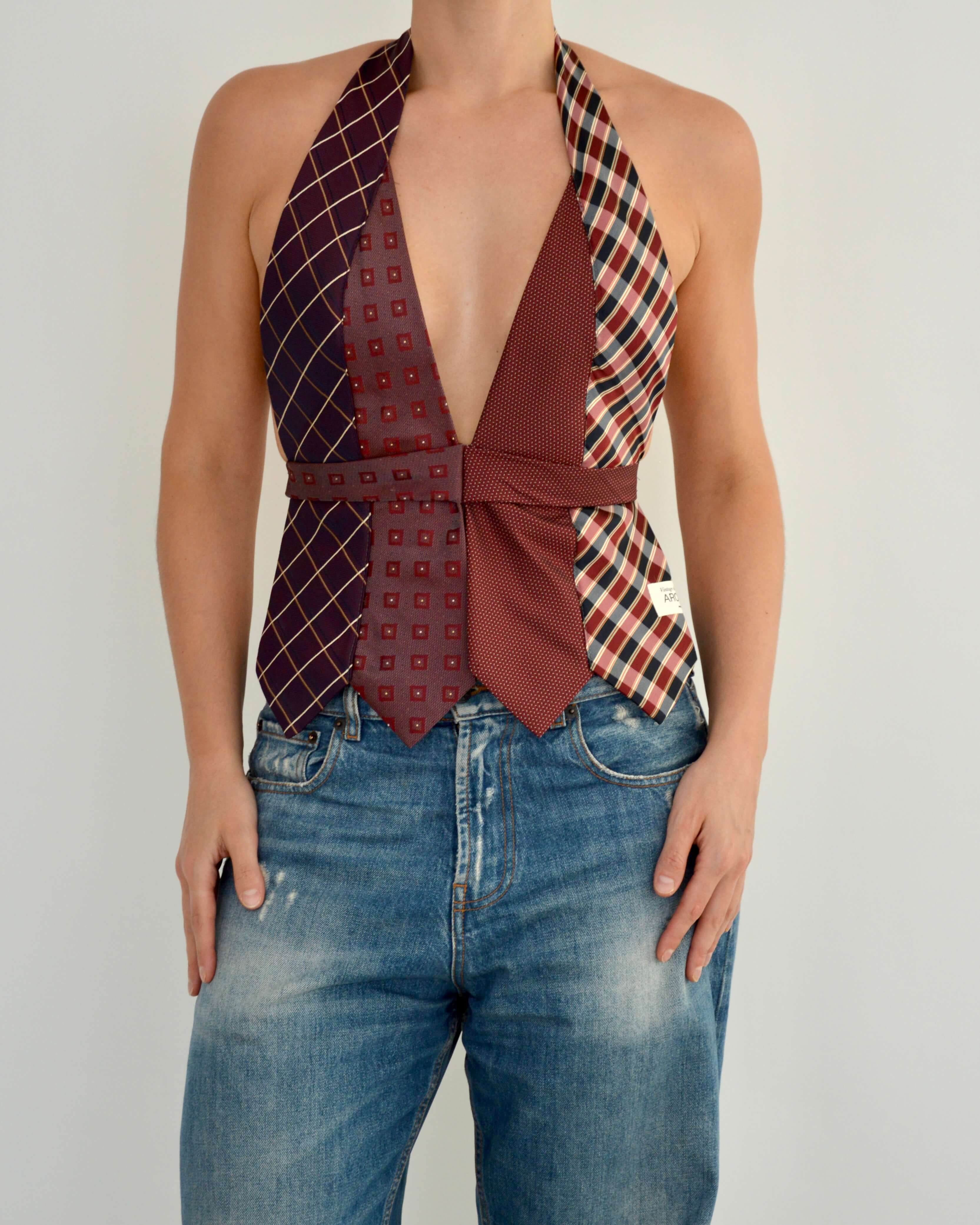 Tie Top & Flower Choker - nº 93 (M)