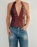 Tie Top & Flower Choker - nº 93 (M)