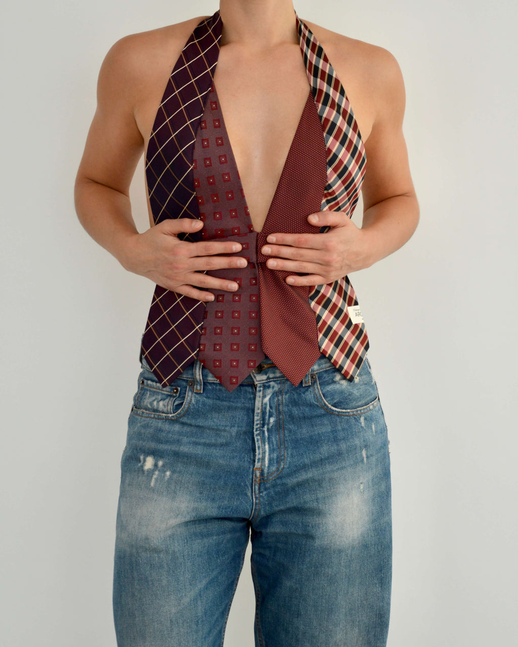 Tie Top & Flower Choker - nº 93 (M)