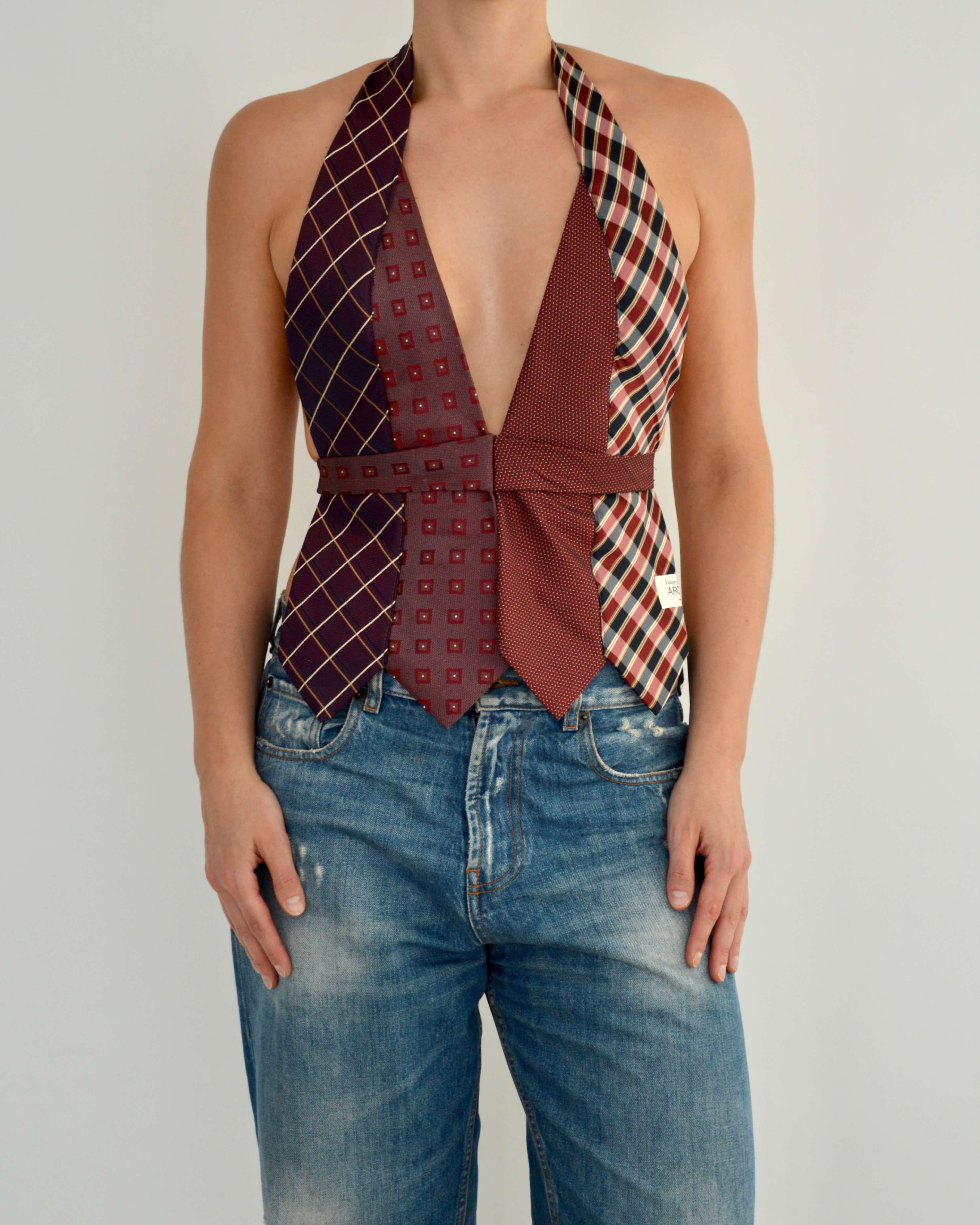 Tie Top & Flower Choker - nº 93 (M)