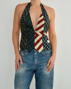 Tie Top & Flower Choker - nº 94 (M)