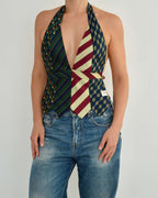 Tie Top & Flower Choker - nº 94 (M)