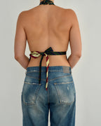 Tie Top & Flower Choker - nº 94 (M)