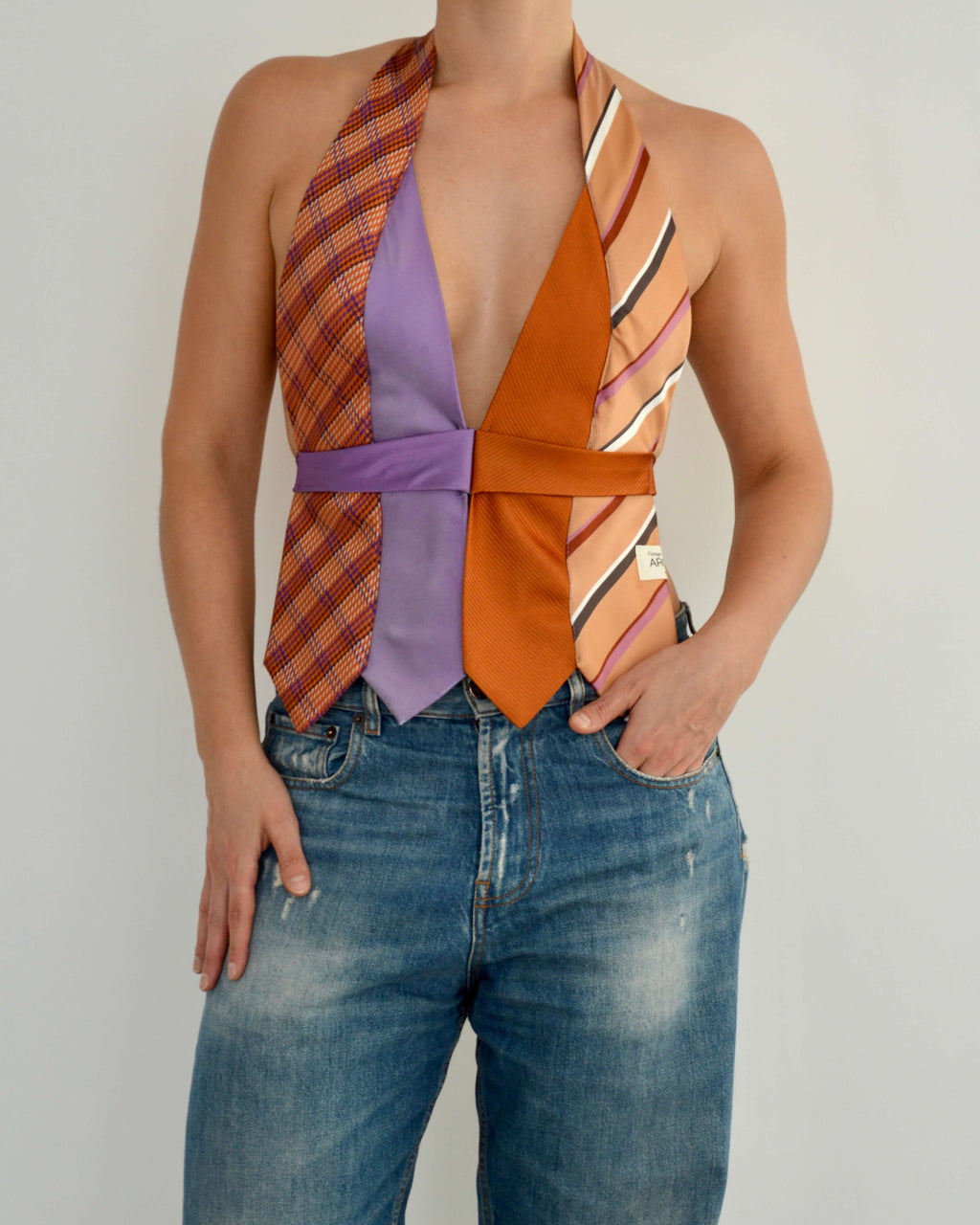 Tie Top & Flower Choker - nº 95 (S)