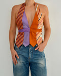 Tie Top & Flower Choker - nº 95 (S)