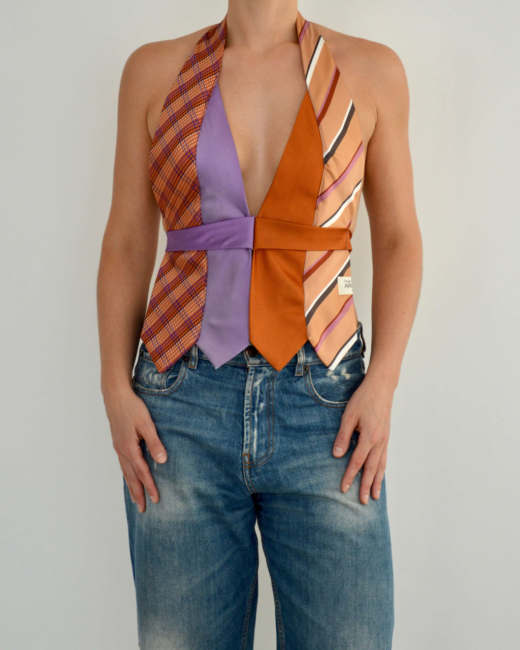 Tie Top & Flower Choker - nº 95 (S)