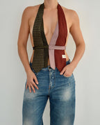 Tie Top & Flower Choker - nº 97 (XXS)