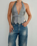 Tie Top & Flower Choker - nº 98 (S)
