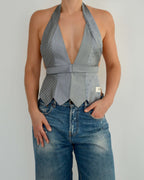 Tie Top & Flower Choker - nº 98 (S)