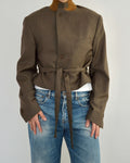Tied-up Blazer - Brown Perfection (M)