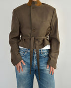 Tied-up Blazer - Brown Perfection (M)
