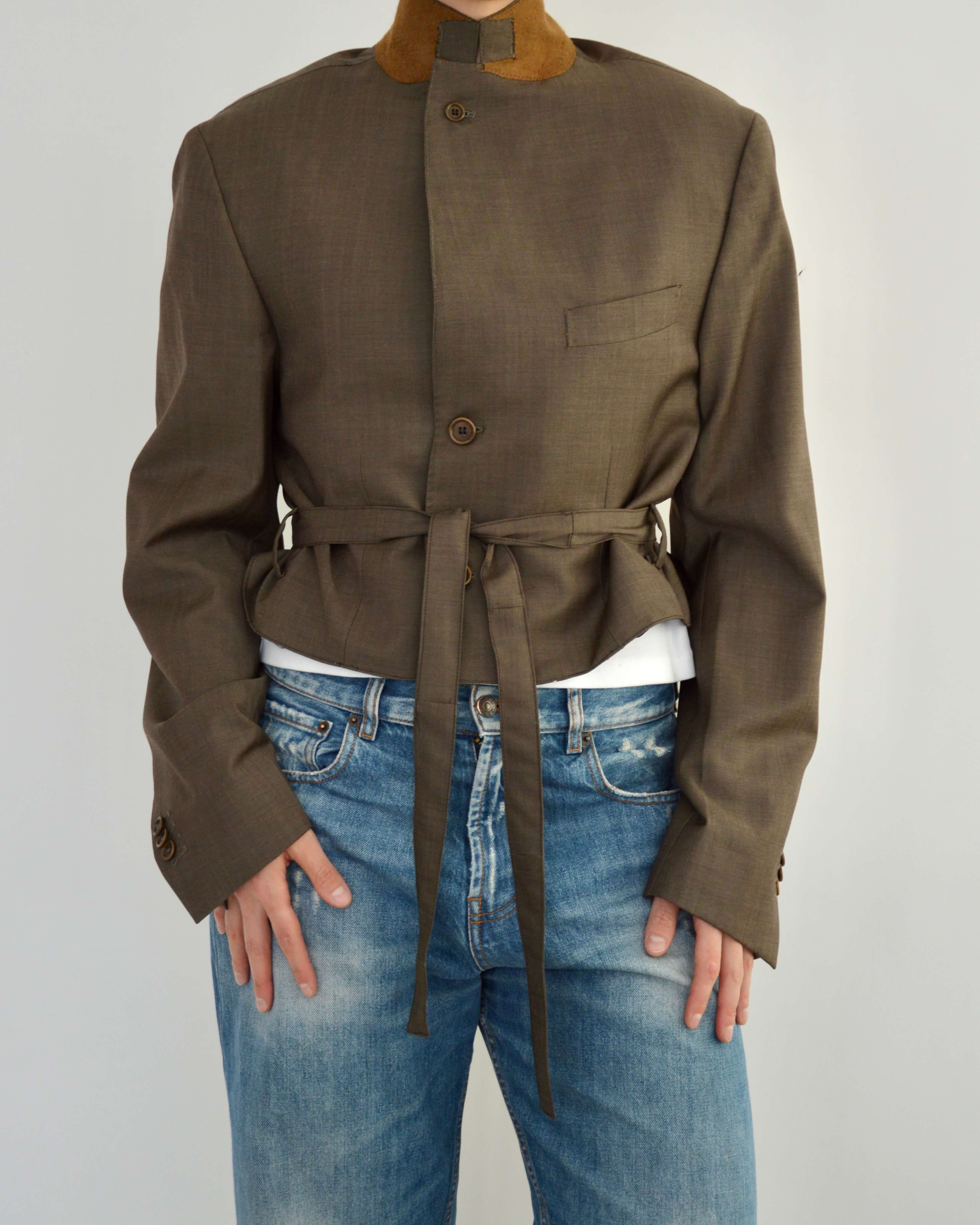 Tied-up Blazer - Brown Perfection (M)