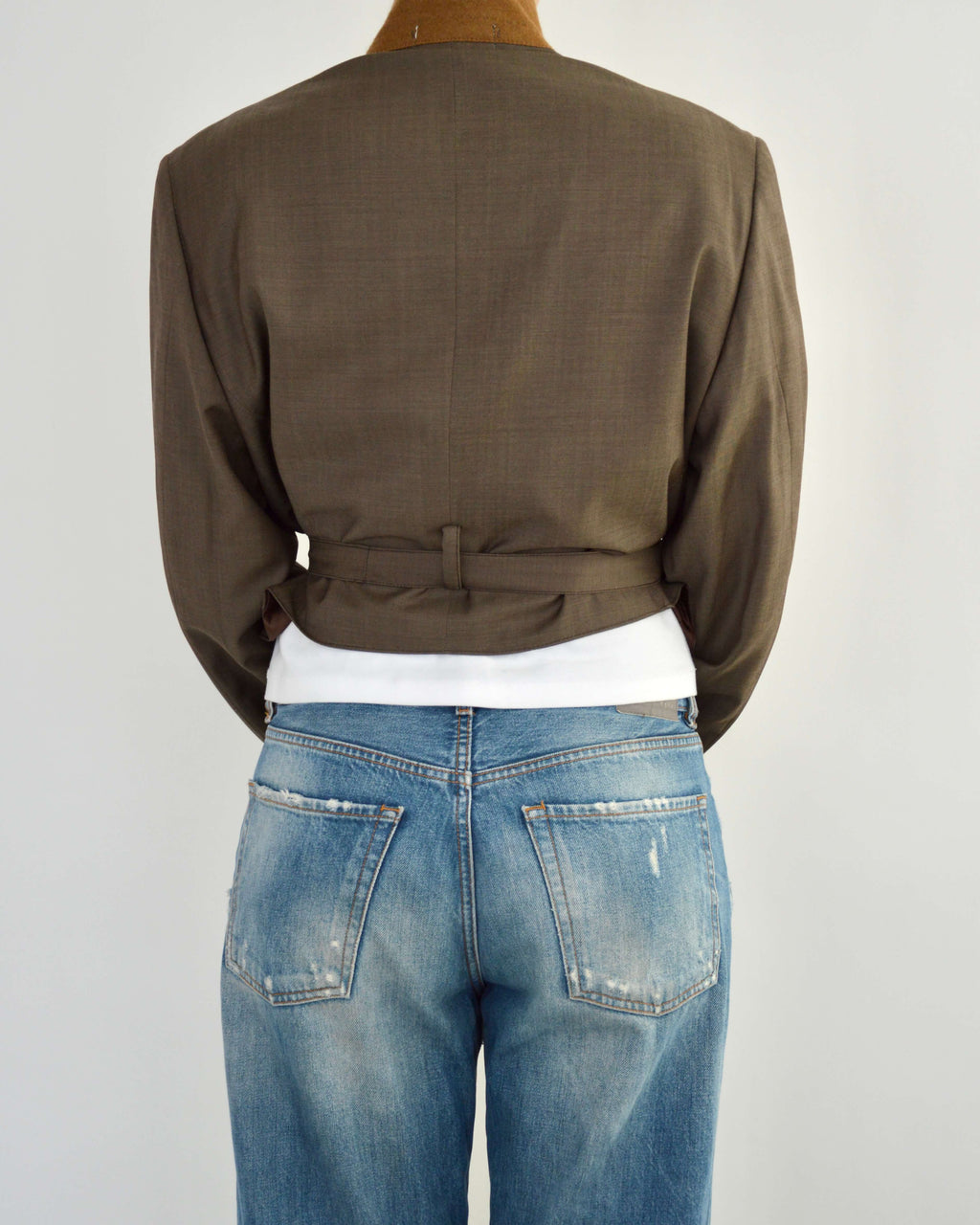 Tied-up Blazer - Brown Perfection (M)
