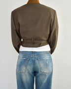 Tied-up Blazer - Brown Perfection (M)