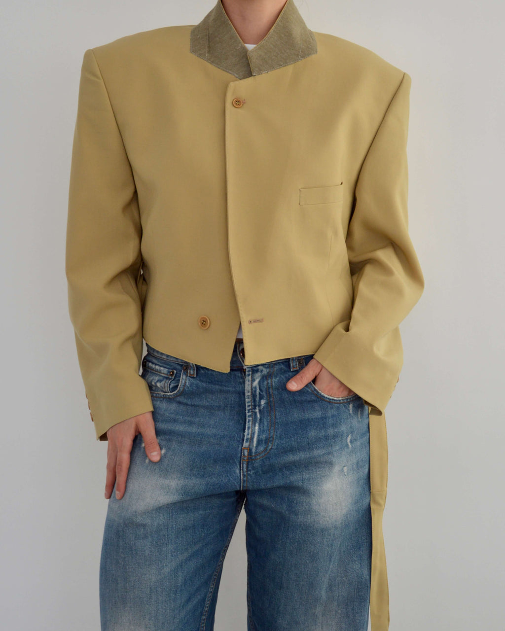 Tied-up Blazer - Golden (L)