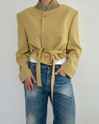Tied-up Blazer - Golden (L)