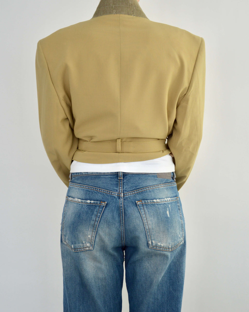 Tied-up Blazer - Golden (L)