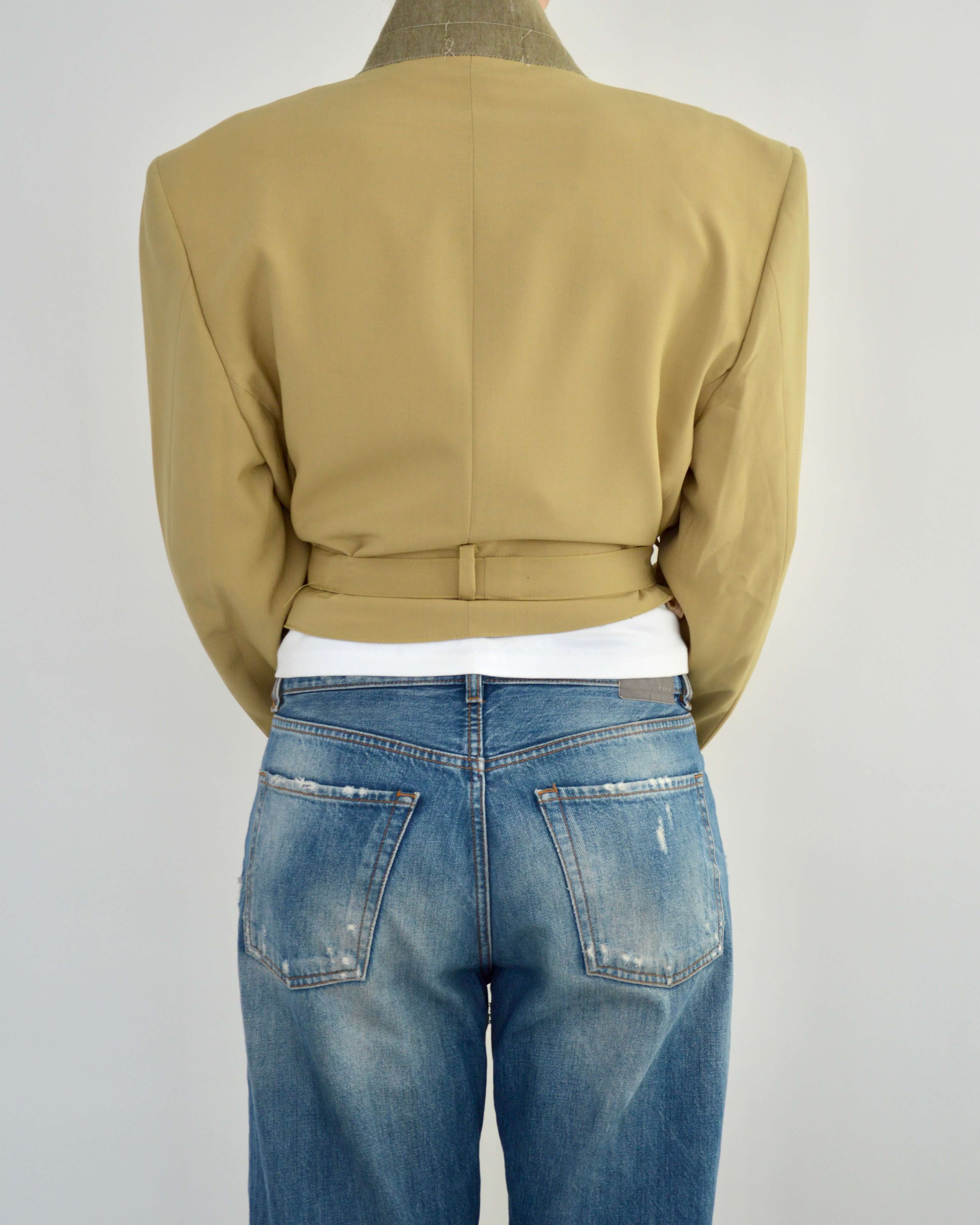 Tied-up Blazer - Golden (L)