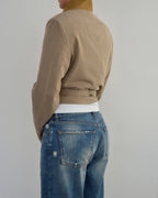 Tied-up Blazer - Sepia (S)